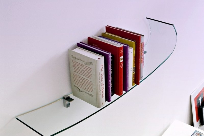 Стеклянные полки на заказ